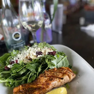 Salmon &amp; Arugula Salad