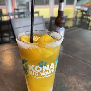 Margarita with to much salt