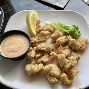 Amazing alligator tail - this is the fried version.