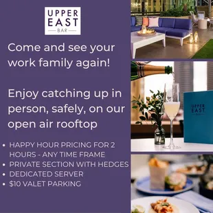 Missing your work family? Come hang out, at a safe distance!