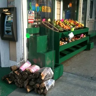 Firewood, ATM, and fresh produce