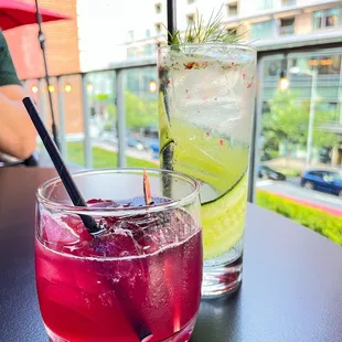 Bridgets Tequila Sunset, Jim &amp; Tonic @ninjagrubs