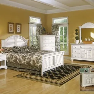 Our best selling new Bedroom Set - American Woodcrafters Cottage Traditions - Perfect for your Master Bedroom!