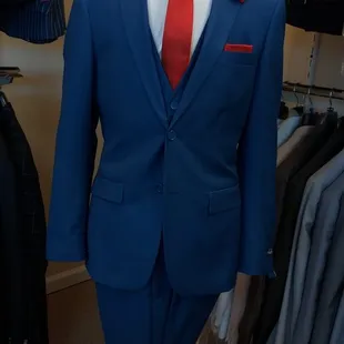 Blue Suit
