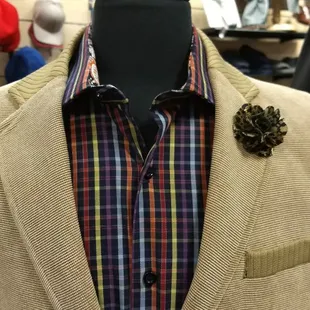 Sport shirts and sport coats with our touch