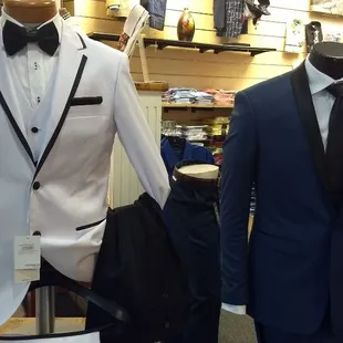 Stylist Tux Package starting at $199.99 ( Tux, Shirt &amp; Tie or Bow)