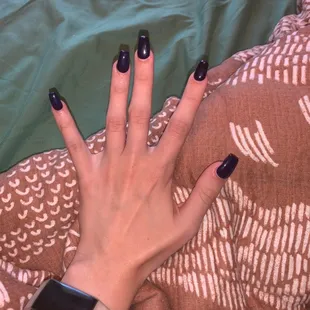 Full set acrylics by Anna :)