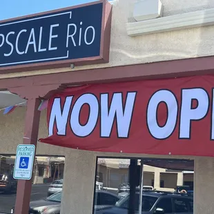 sign for now open