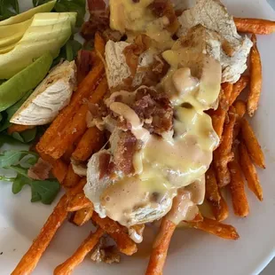Avocado Chicken melt