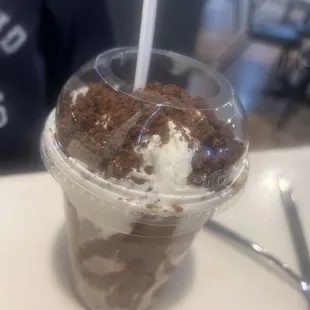 Brownie shake