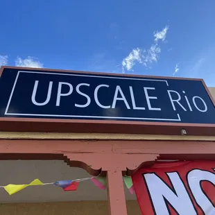 Upscale Sign