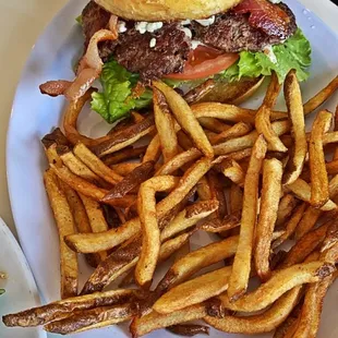 Bacon and Bleu Burger
