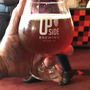 What's the upside to this place?  Good beer, great pizza, and the worlds best gyro meat.