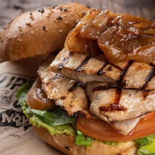 Grilled Chicken Sandwich.