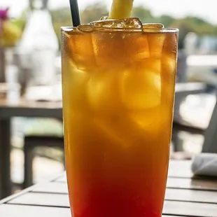 Rum Punch - the perfect end to a delicious savory meal