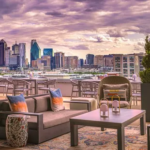 Outdoor Seating, Rooftop Terrace