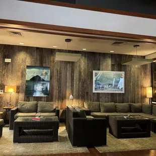 Beautiful ambiance and seating areas