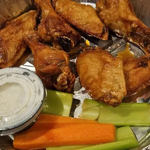 Spicy Buffalo Wings, not spicy!