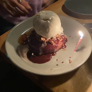 Sticky toffee pudding