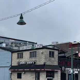 the outside of the building