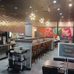 Open and very pleasant