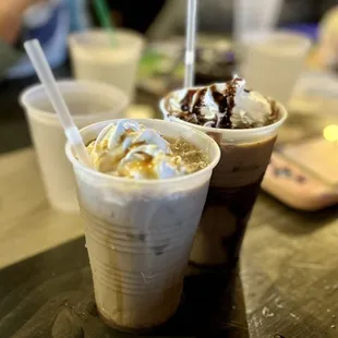 Boozy Iced Coffee (Caramel &amp; Chocolate)