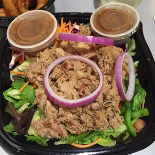 BBQ Pork Salad