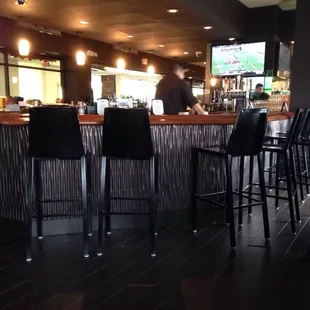 Bar area.