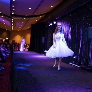 Short wedding dresses at Uptown Bride, named The Knot's Best of Bridal for 2019 - the only shop in the state to receive this distinction