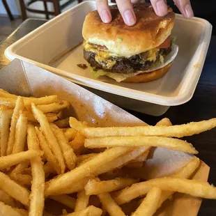 Uptown burger