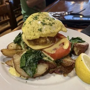Eggs Maryland