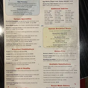 Breakfast served all day