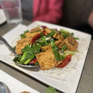 Mongolian Tofu