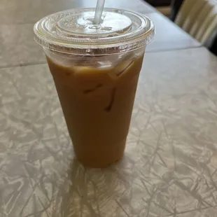 Cold brew with a oat milk