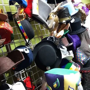 Many, many hats