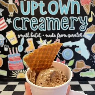 Coffee ice cream flavor!