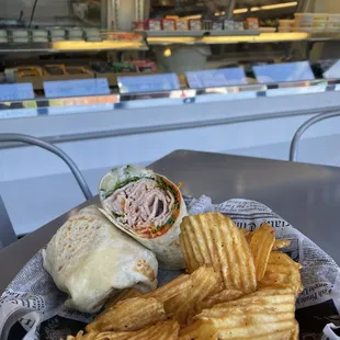 Chive Turkey Wrap  (8/4/2021)