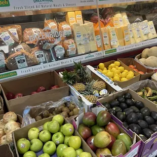 Fresh produce deli counter