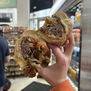 Classic Italian Beef Sandwich