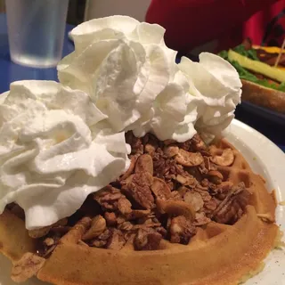 Caramel Apple Crisp Waffle
