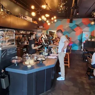 Interior Entrance,  Order, Pay, Find Seating