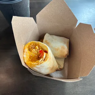 Breakfast burrito