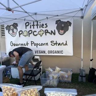 Pitties Popcorn is delicious! They're supporting my favorite breed and doing great things for the rescue community!!