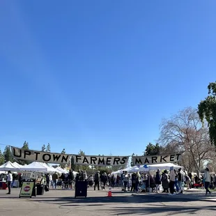 Uptown Farmers Market entrance