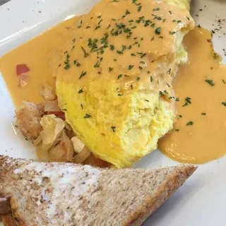 Lobster and Brie Omelet