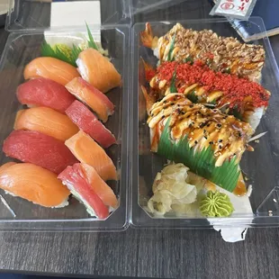 The Rainbow Roll &amp; The American Combo