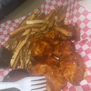 Henny BBQ Boneless Wings