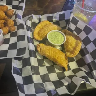 Chicken alfredo empanadas