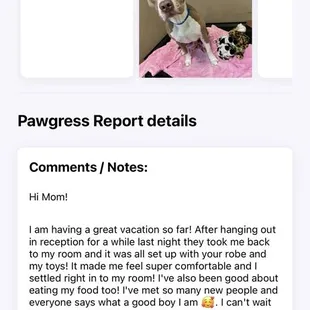 His 2nd night with additional notes.