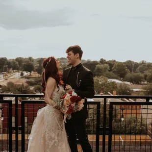 Beautiful views from the rooftop